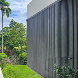 Wall Panel Exterior Co-Extruded Silver Grey