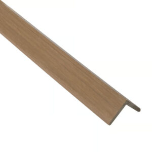 Perfil de Terminación en L Revestimiento Exterior Co-Extruded G04 Teak