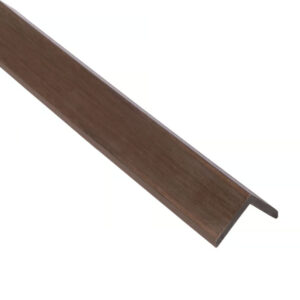 Perfil de Terminación en L Revestimiento Exterior Co-Extruded G10 Ipe