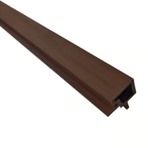 Perfil de Terminación Corner Revestimiento Exterior Co-Extruded G10 Ipe