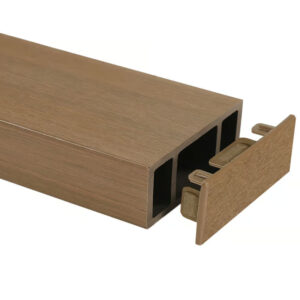 Terminación de Viga Co-Extruded G04 Teak 50mm x 100mm