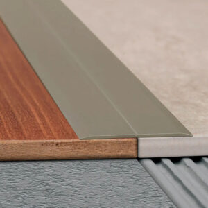 Aluminio Separador 39mm x 1m Bronce Mate