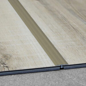 Aluminio Perfil T 3mm x 2m Niquel Mate