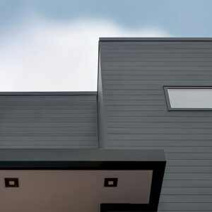 Siding Exterior Co-Extruded Silver Grey