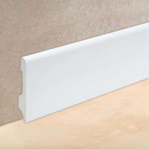 EPS Zócalo Wing 80mm x 14,5mm x 2,5m Blanco Mate