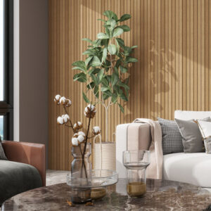 Revestimiento de Pared Slat Nut