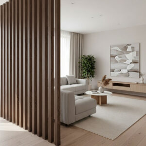 Timber tube Nogal